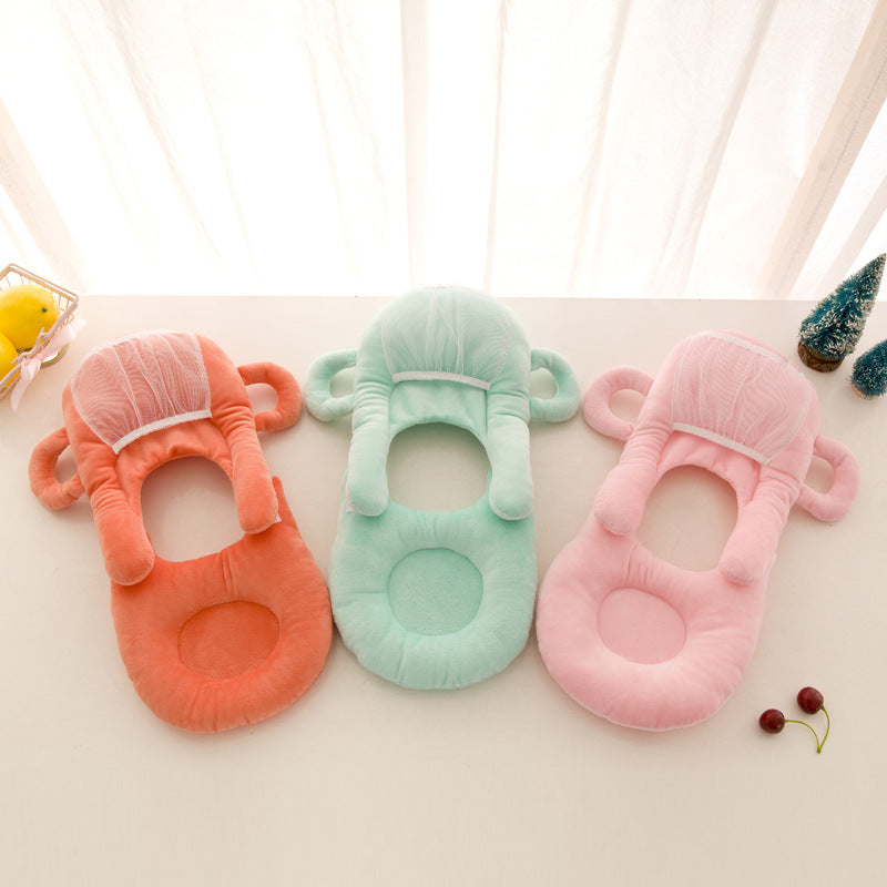Coussin d'allaitement en peluche pour bébé