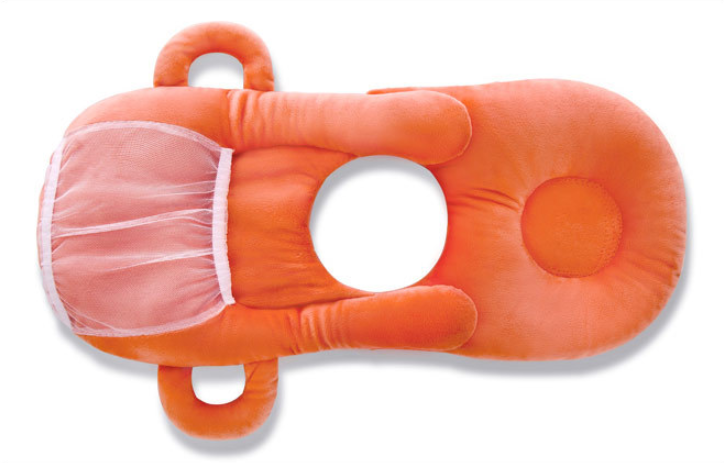 Coussin d'allaitement en peluche pour bébé
