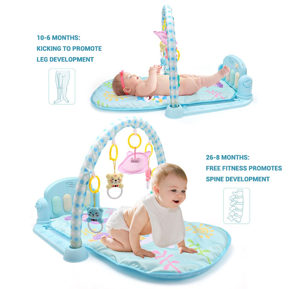 Support de Fitness avec Piano à Pied pour Bébé