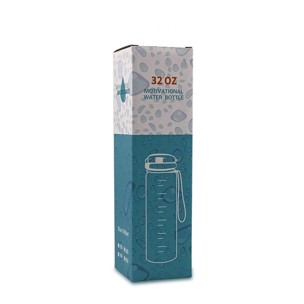Bouteille d'eau en Tritan 1L avec marqueur de temps