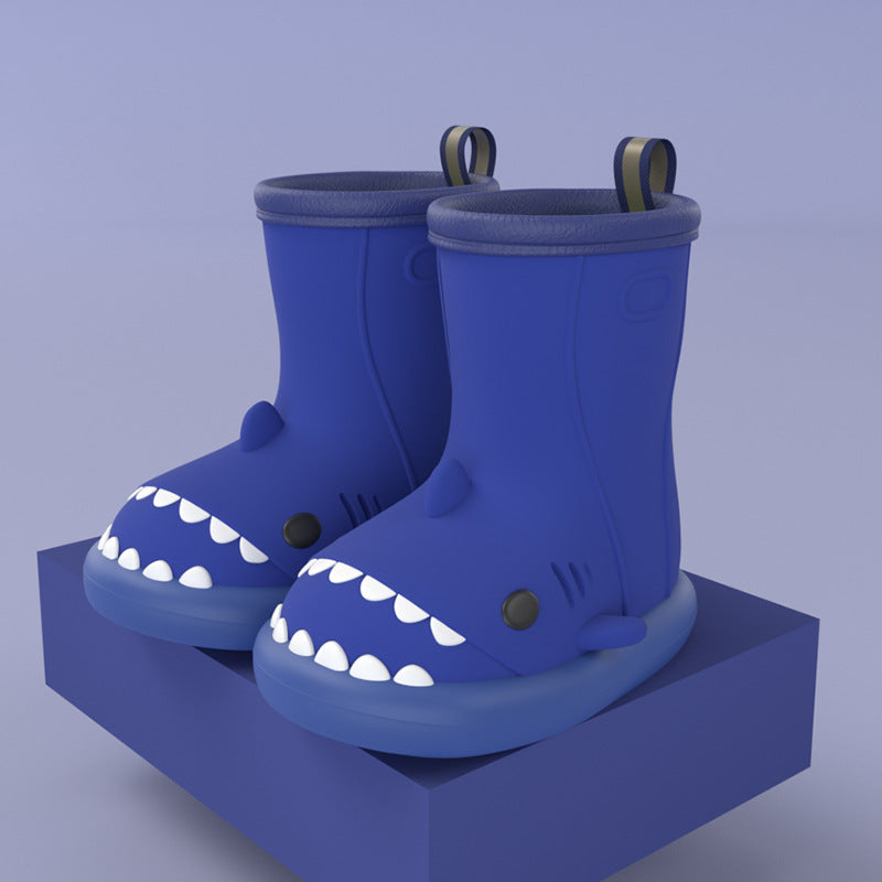 Bottes de Pluie en Caoutchouc Imperméable pour Enfant