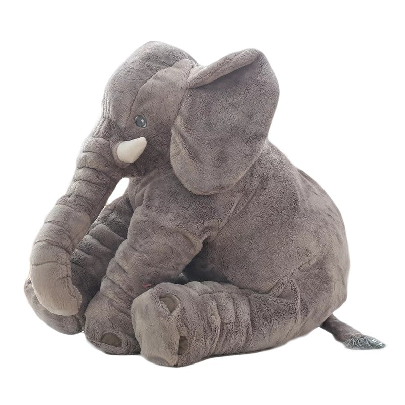 Poupée éléphant en peluche