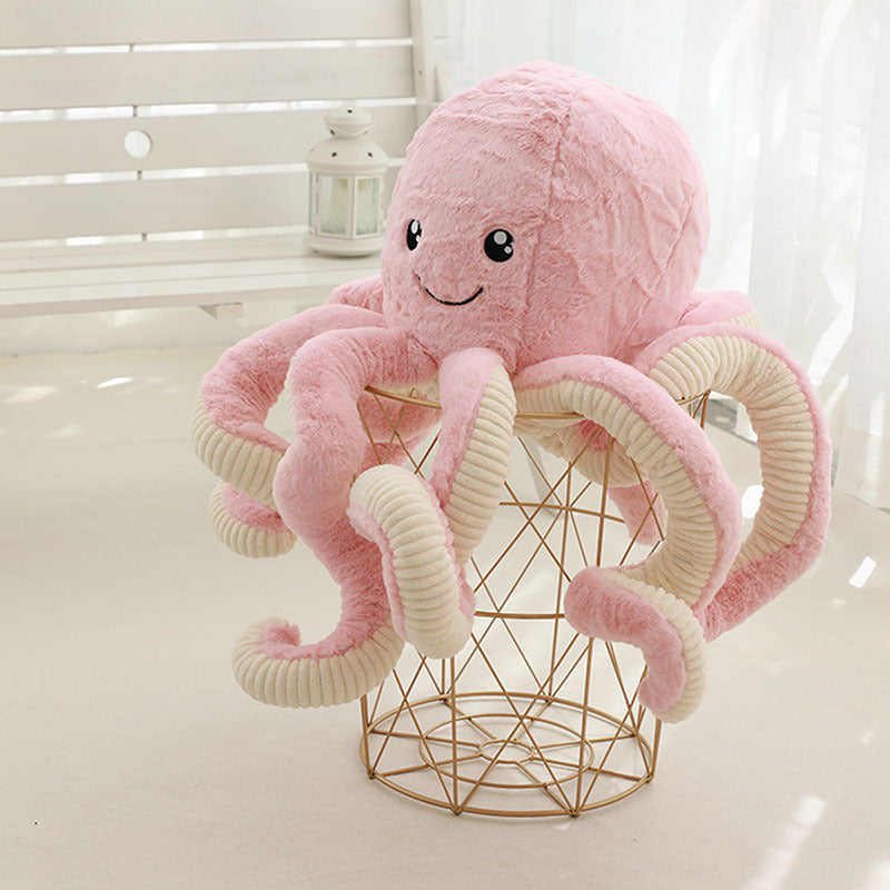 Doudou Pieuvre en Peluche pour Bébé