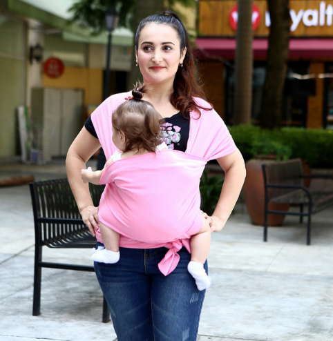Echarpe porte bébé