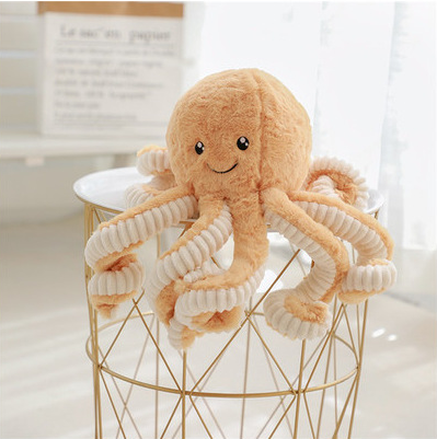 Doudou Pieuvre en Peluche pour Bébé