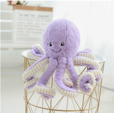 Doudou Pieuvre en Peluche pour Bébé