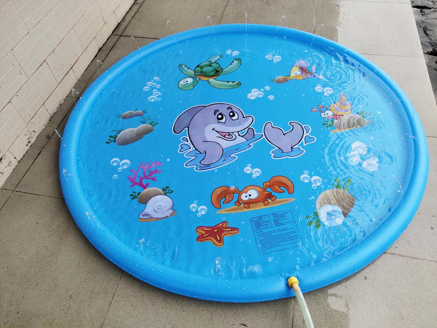 Tapis pour piscine à jet d’eau pour enfants