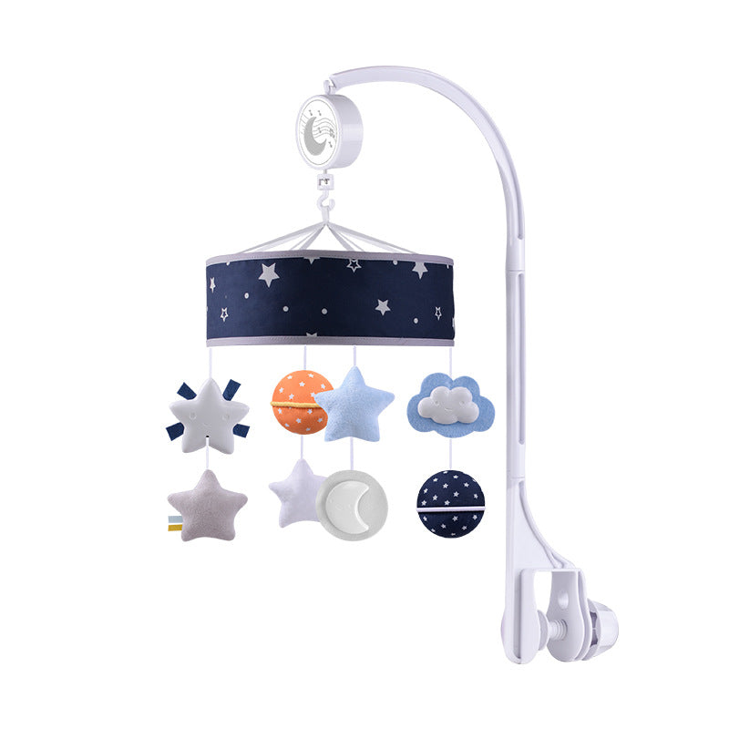 Hochet de lit pour bébé, Jouet de confort étoile musicale, Mobile de lit bébé