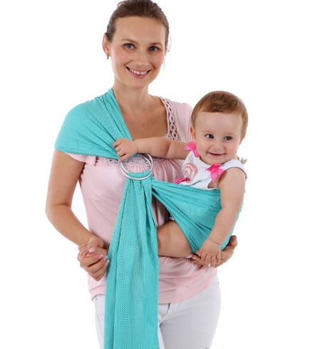 Echarpe porte bébé