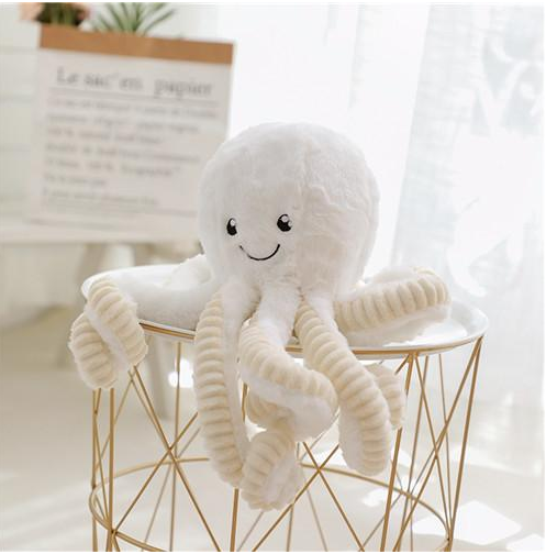 Doudou Pieuvre en Peluche pour Bébé