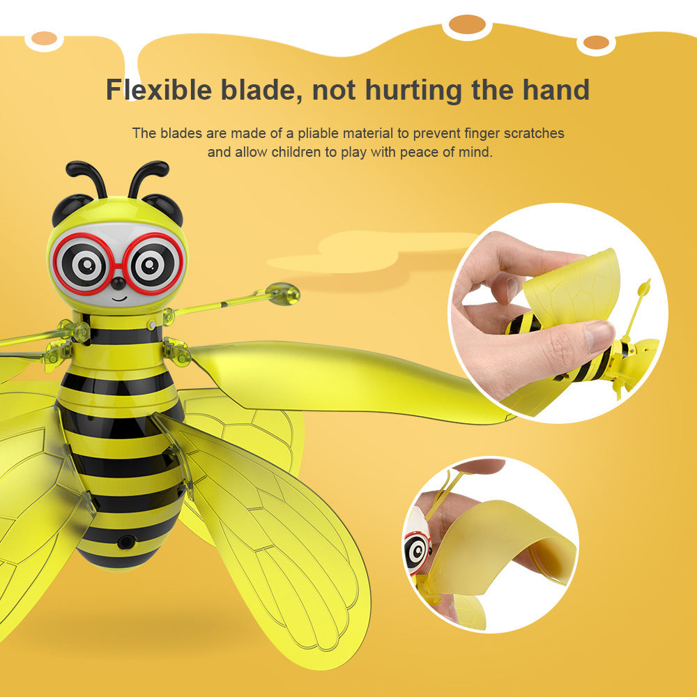 Mini Jouets Abeille - Balle Volante à Induction Infrarouge avec Détection de gestes