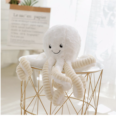Doudou Pieuvre en Peluche pour Bébé