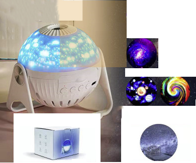 Veilleuse Projecteur de Galaxie et Ciel étoilé pour Décoration de Chambre d'enfant