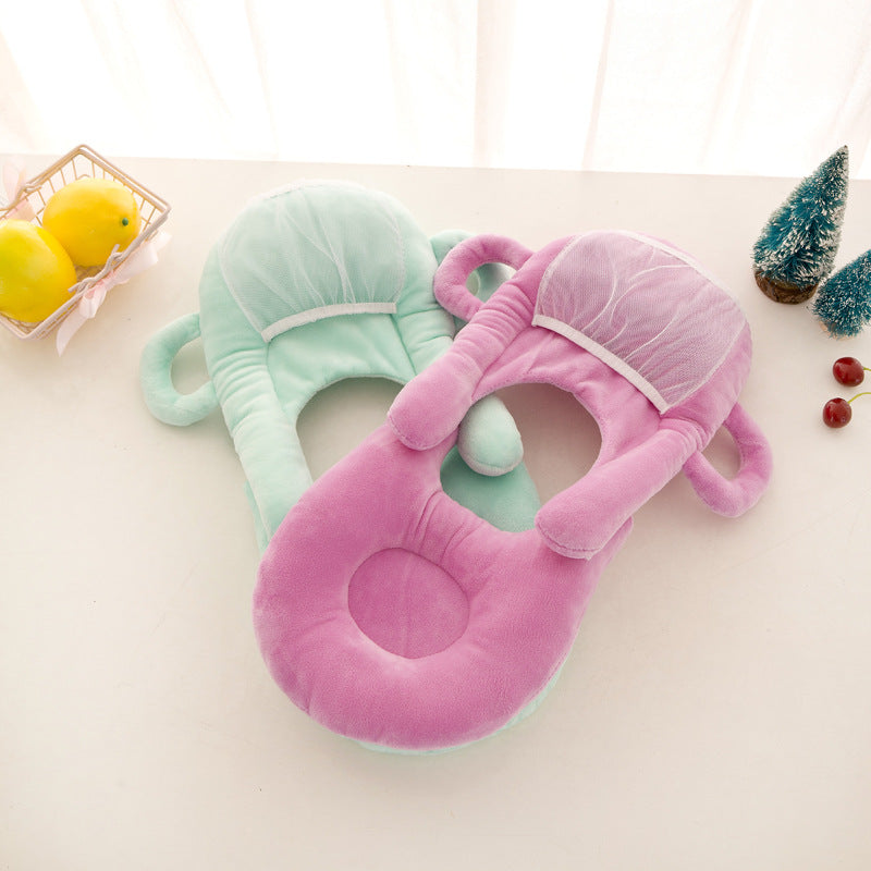 Coussin d'allaitement en peluche pour bébé
