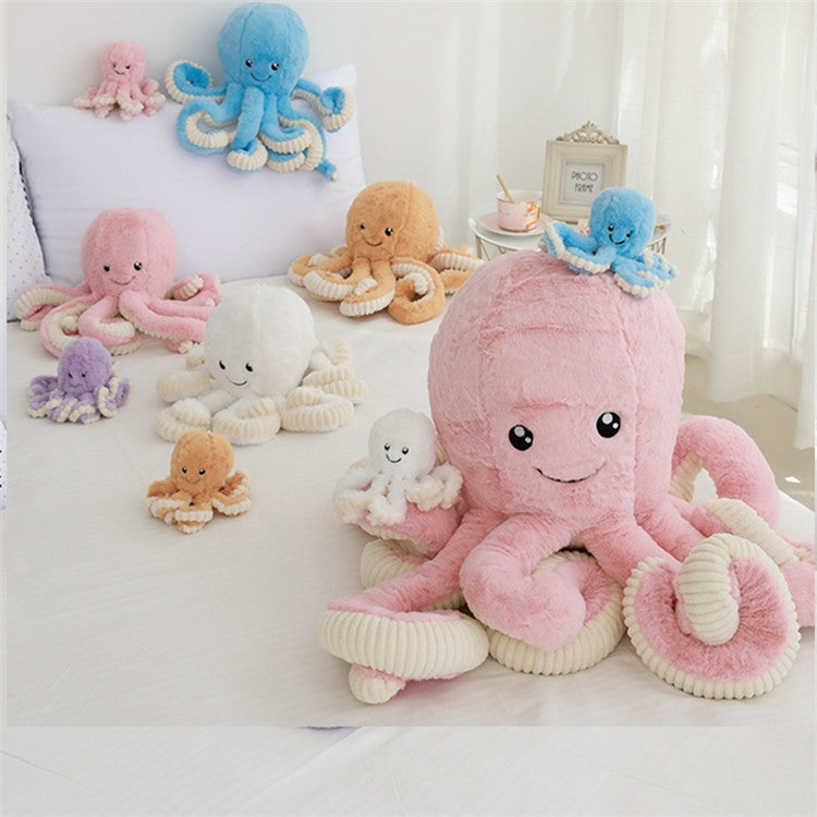 Doudou Pieuvre en Peluche pour Bébé