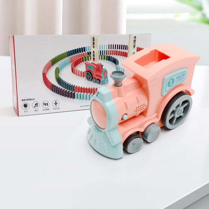Jouet Domino Train pour Bébé, Jeux de Puzzle et de Construction