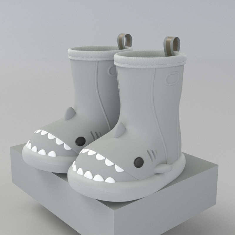 Bottes de Pluie en Caoutchouc Imperméable pour Enfant