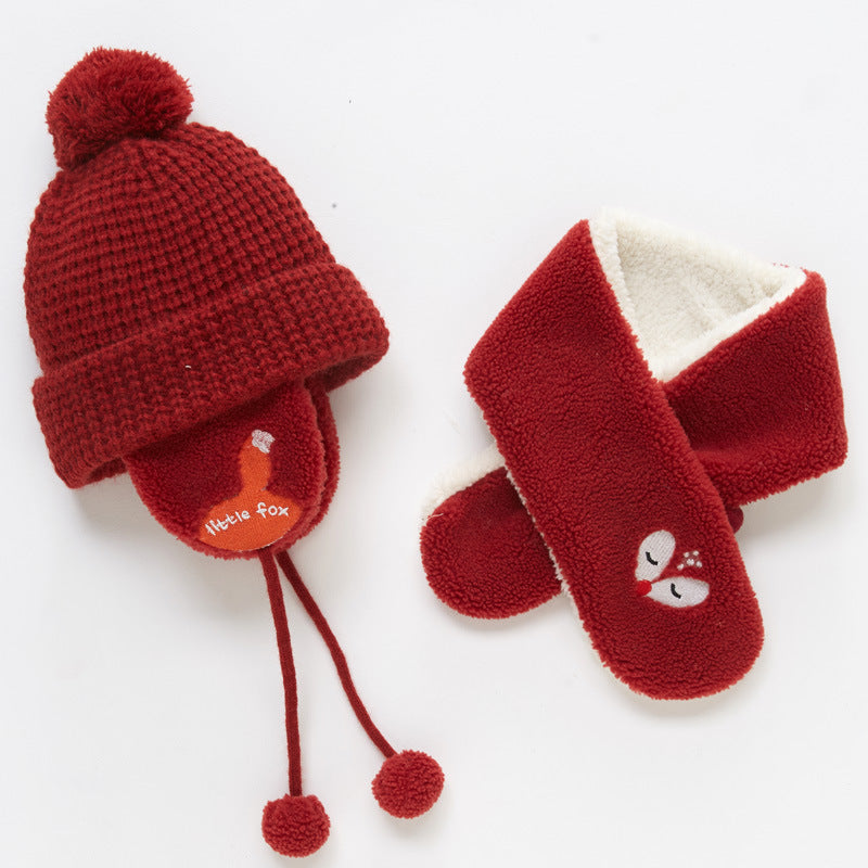 Ensemble Bonnet et écharpe Hiver pour Enfants
