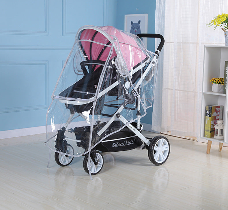 Housse Transparente en EVA pour Landau
