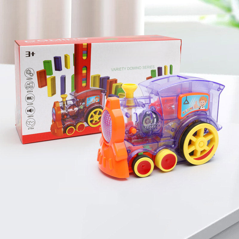 Jouet Domino Train pour Bébé, Jeux de Puzzle et de Construction