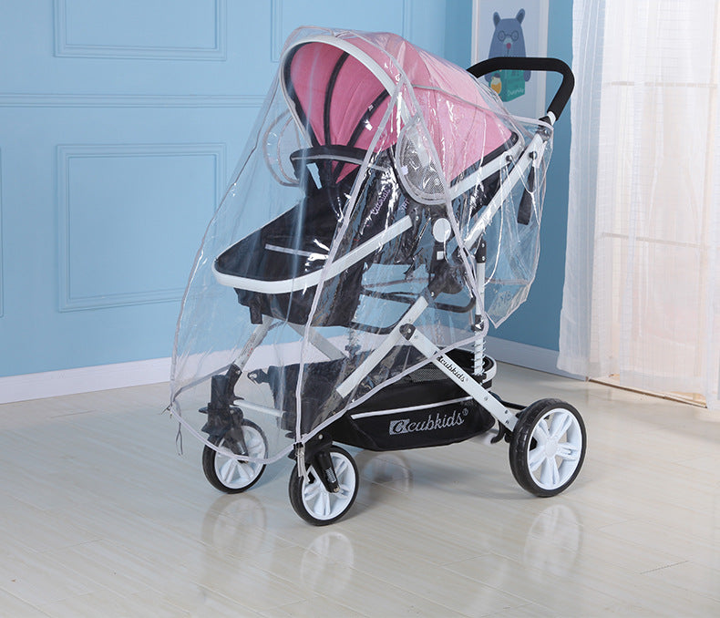 Housse Transparente en EVA pour Landau