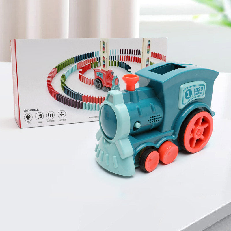 Jouet Domino Train pour Bébé, Jeux de Puzzle et de Construction