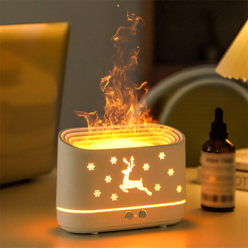 Diffuseur d’Huile Essentielle avec effet Flamme
