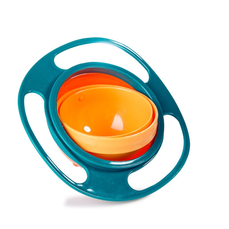 Gearmax Bol Bébé en Forme d'OVNI Anti-Renversement Gyro Bowl Rotation à 360  ° Bol d'Entraînement Résistant aux Éclaboussures : : Bébé et  Puériculture