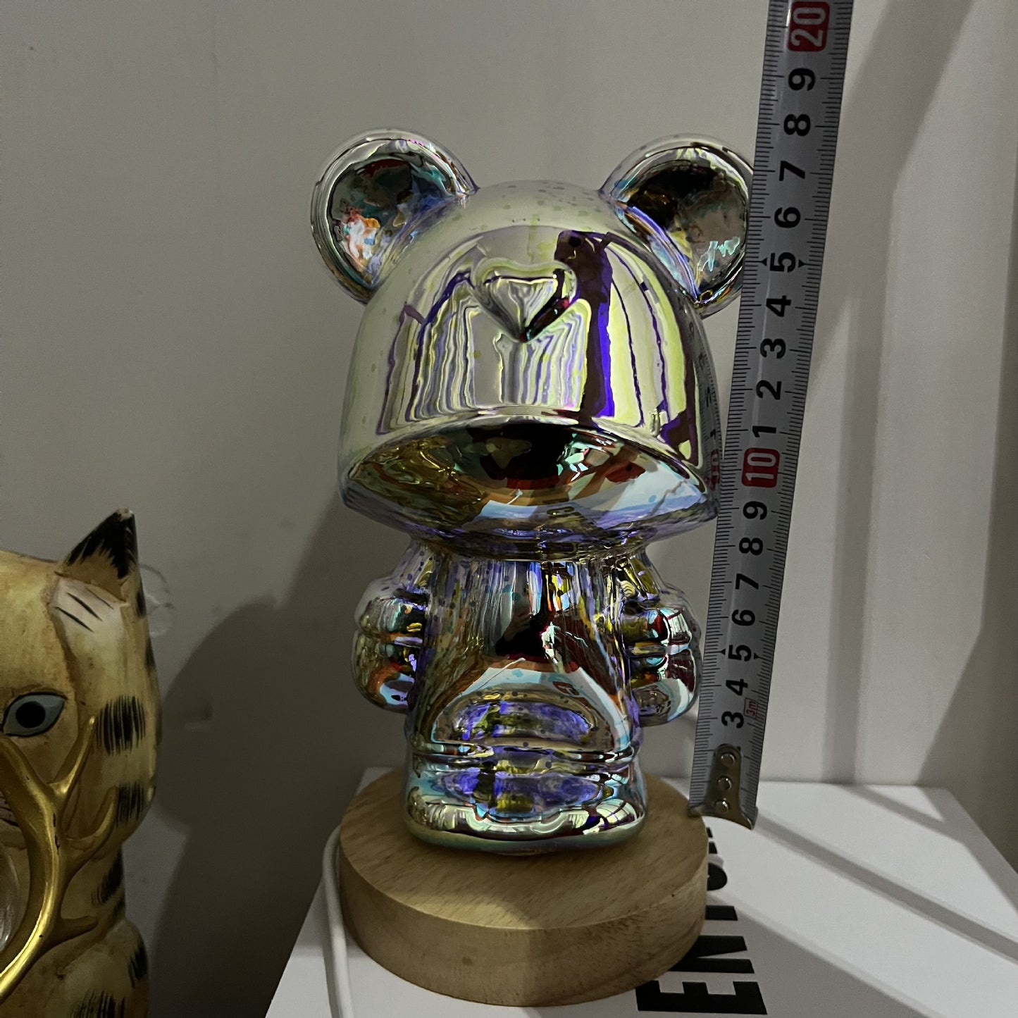 Lampe de table 3D, veilleuse et décoration en forme d’ours lumineux