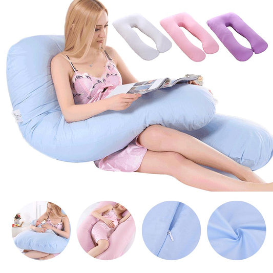 Oreiller pour grossesse et allaitement multifonctionnel de soutien lombaire